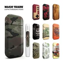 Волшебная Акула, роза, Наруто, Череп, дерево, принт, игра, мальчик, ягода, наклейка, Флим Для IQOS 2,4 Plus, 2,4 p, чехол, Обложка для IQOS 2,4 Plus