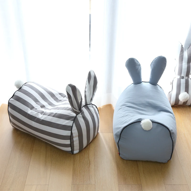 

cartoon Baby Lazy Sofa Bean Bag Bed Babies From Birth Onwards Your Baby Comfortable baby chair Lazybones Rabbit and pig Sofa