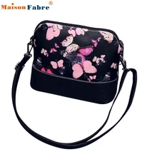 High quality Women Printing Shoulder Bag Leather Purse Satchel Messenger Bag