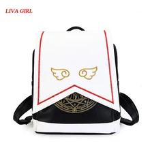 Рюкзак для девочек с изображением японских комиксов Sakura Wings Schoold, рюкзак для девочек sakura, косплей, рюкзак Sakura Wings, сумка