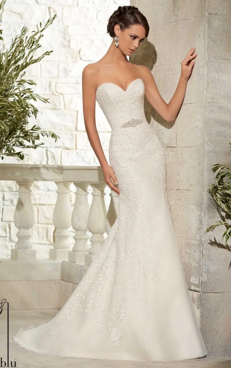 2015 New White/Ivory Lace Wedding Dress Bridal Gown Size 6 8 10 12 14 16 18 +++ 1-0266 | Свадьбы и торжества