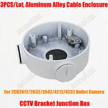 3 шт./партия настенный кронштейн CCTV распределительная коробка из алюминиевого сплава конструктивный 1260ZJ для Hik IR Bullet camera 2CD2612/2632/2642/4212/4232