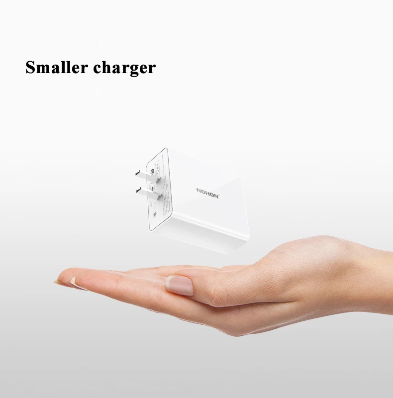 Nohon 45W USB Type C Charger For iPhone X 8 Plus 8 8P MacBook Fast USB-C Mobile Phone PD Charger Quick Charge For Galaxy S8 S9 Details (10)