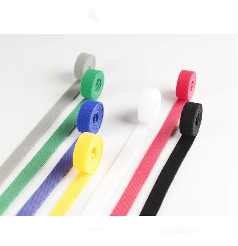 1 см* 1 м нейлоновый кабель Winder провод Органайзер держатель для наушников мышь шнур протектор кабель управление для samsung iPhone Ethernet