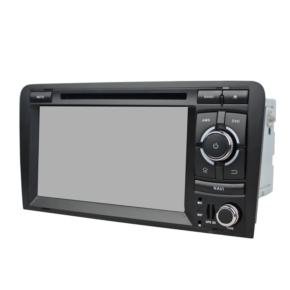 Clearance 2 Din Touch Screen Car Radio for Audi A3 DVD Player with GPS Navigation TV 3G WIFI Bluetooth USB PC Android Multimedia Player 2