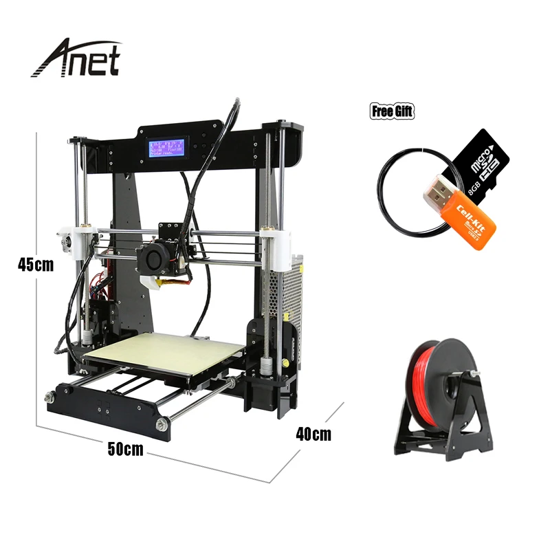 2019 Top Sell Anet A8 A6 Factory Direct Sell Original 3D Printer Kit DIY 3 D Printer Auto Leveling 3D Printer Metal with SD Card 2019 Top Sell Anet A8 A6 Factory Direct Sell Original 3D Printer Kit DIY 3 D Printer Auto Leveling 3D Printer Metal with SD Card