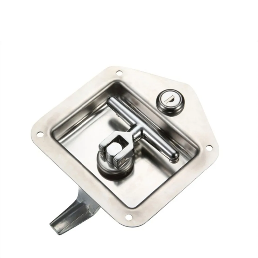 

10pcs MS858 Trailer Plane Lock Trunk Engineering Car vehicles Panel Lock no couver,Truck tool lock,Stainless steel toolbox lock