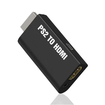 

50pcs Male to Female PS2 Display to HDMI Converter Audio Video Convert 3.5mm for PS2 1W 3W 5W Model