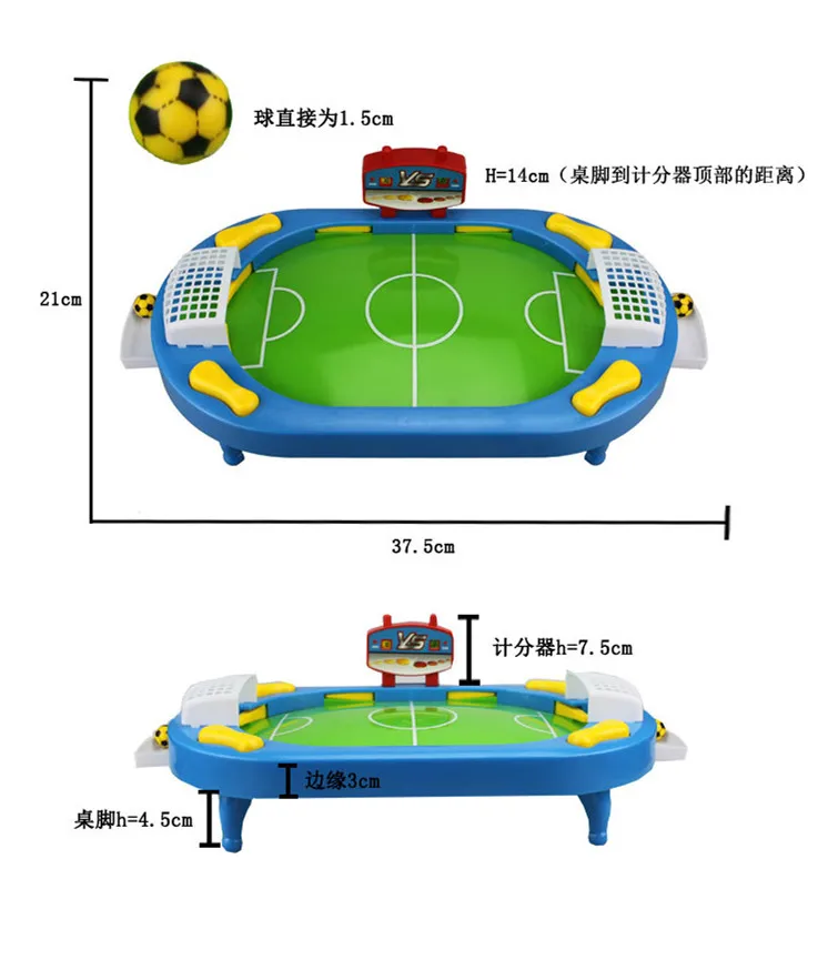 Творческий 1 шт. настольный футбол мраморы родитель-ребенок интерактивные игры мозг-моторную координацию детские развивающие игрушки подарок