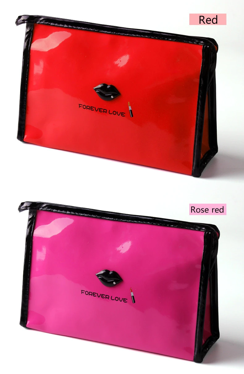 Корейская версия прилива раздел косметичка большой вместительности Сумка Количество блестящее зеркало кожаная сумка дорожная женская косметика для хранения