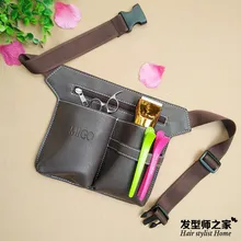 Hair Care Styling Tools Waist Pack Professional Hair Scissors Comb Bag Hairdressing Tool Hairpin Bottle Bags Salon Case Black