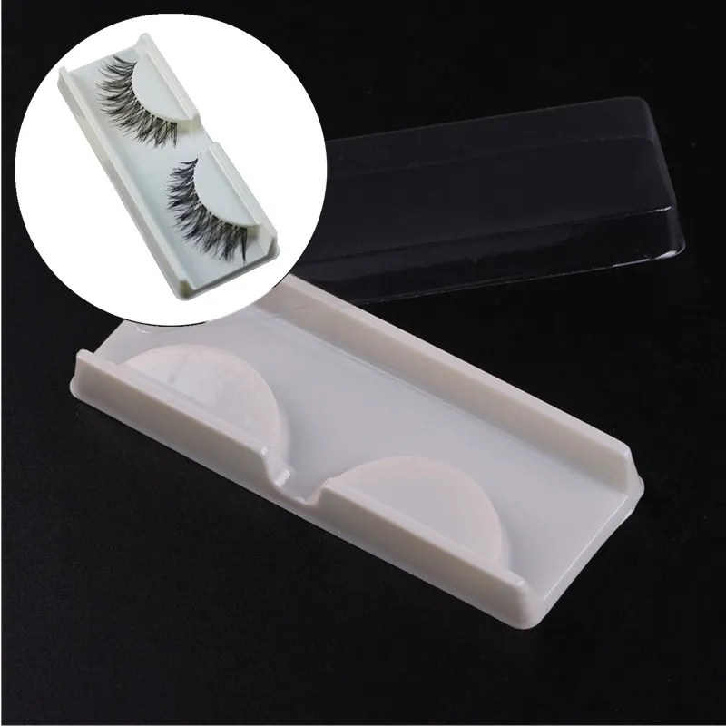 

1PC Plastic Empty False Eyelashes Storage Box Container Holder Compartment For False Eyelash Care
