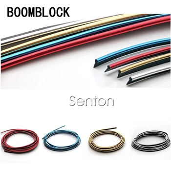 

BOOMBLOCK 5m Interior Decoration Moulding For Mazda 3 6 2 CX-5 CX5 CX-7 For Nissan Qashqai X-TRAIL Juke TIIDA Note Almera March