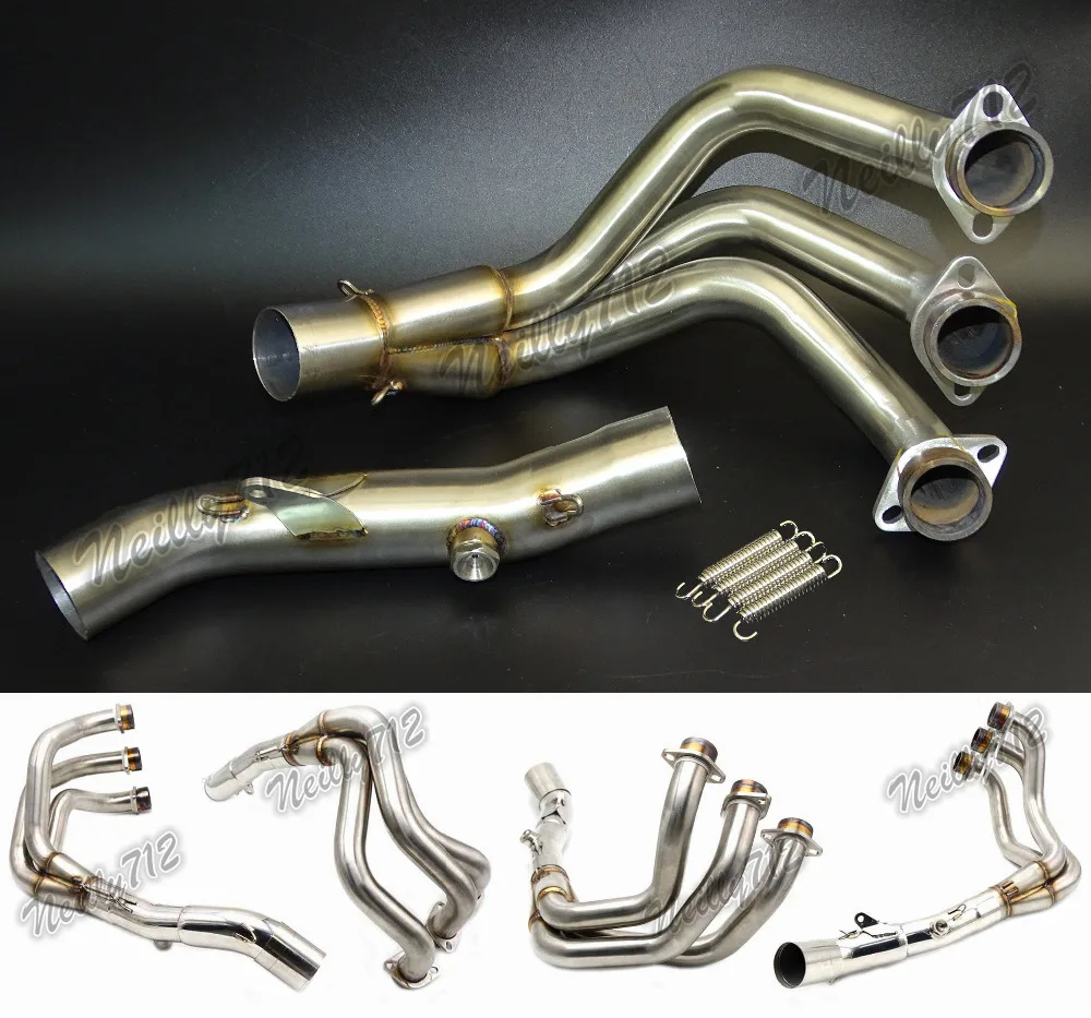 Scorpion Stainless Exhaust Headers Yamaha MT09 2013 2020 Front Pipes