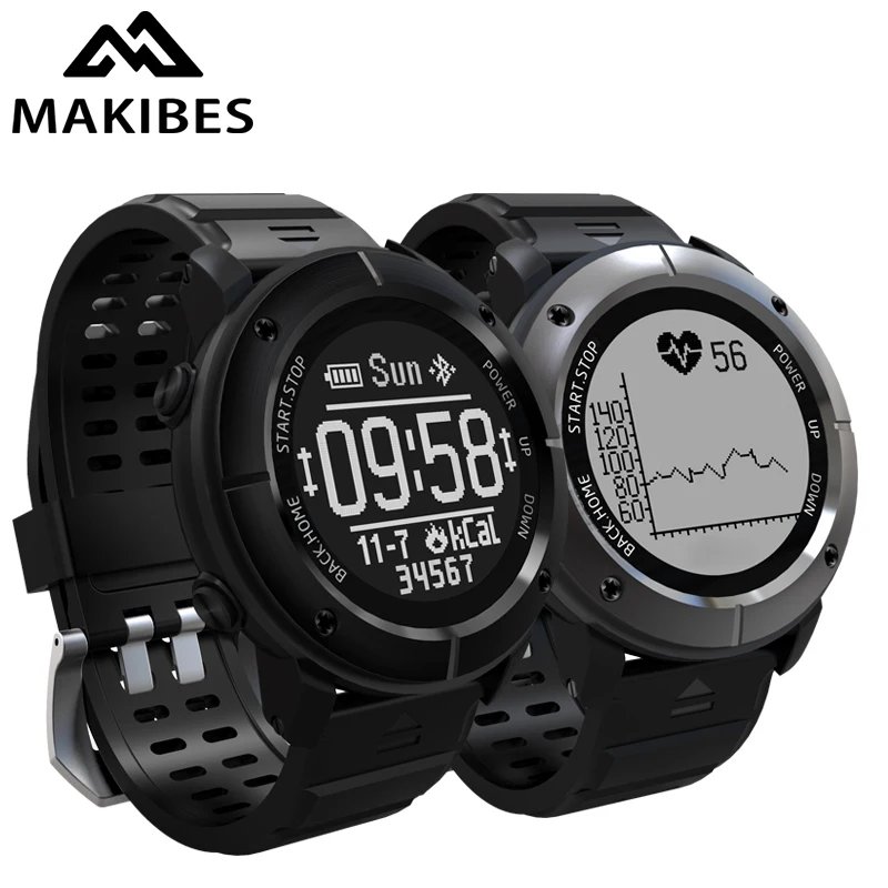 

NEW Makibes G06 Smart Watch Multisport GPS Watch Heart Rate Monitor Waterproof Smart Watch Activity Tracker for IOS Android