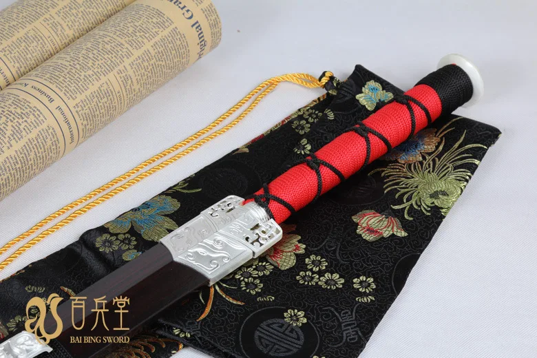 Древний китайский длинный Han-sword органический весь меч семья Изысканная мебель настоящий классный подарок домашний декор