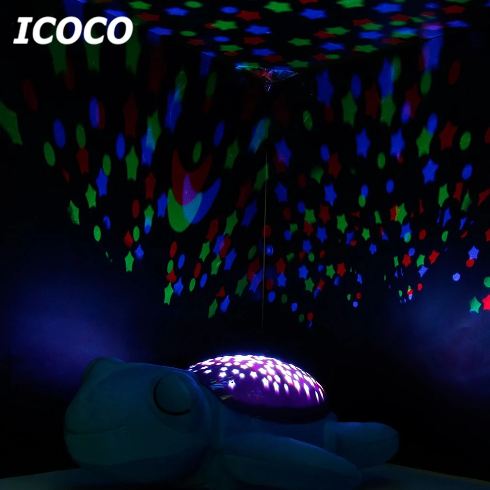 ICOCO Лампа для проектора с животными плюшевые игрушки мечтательная звездная