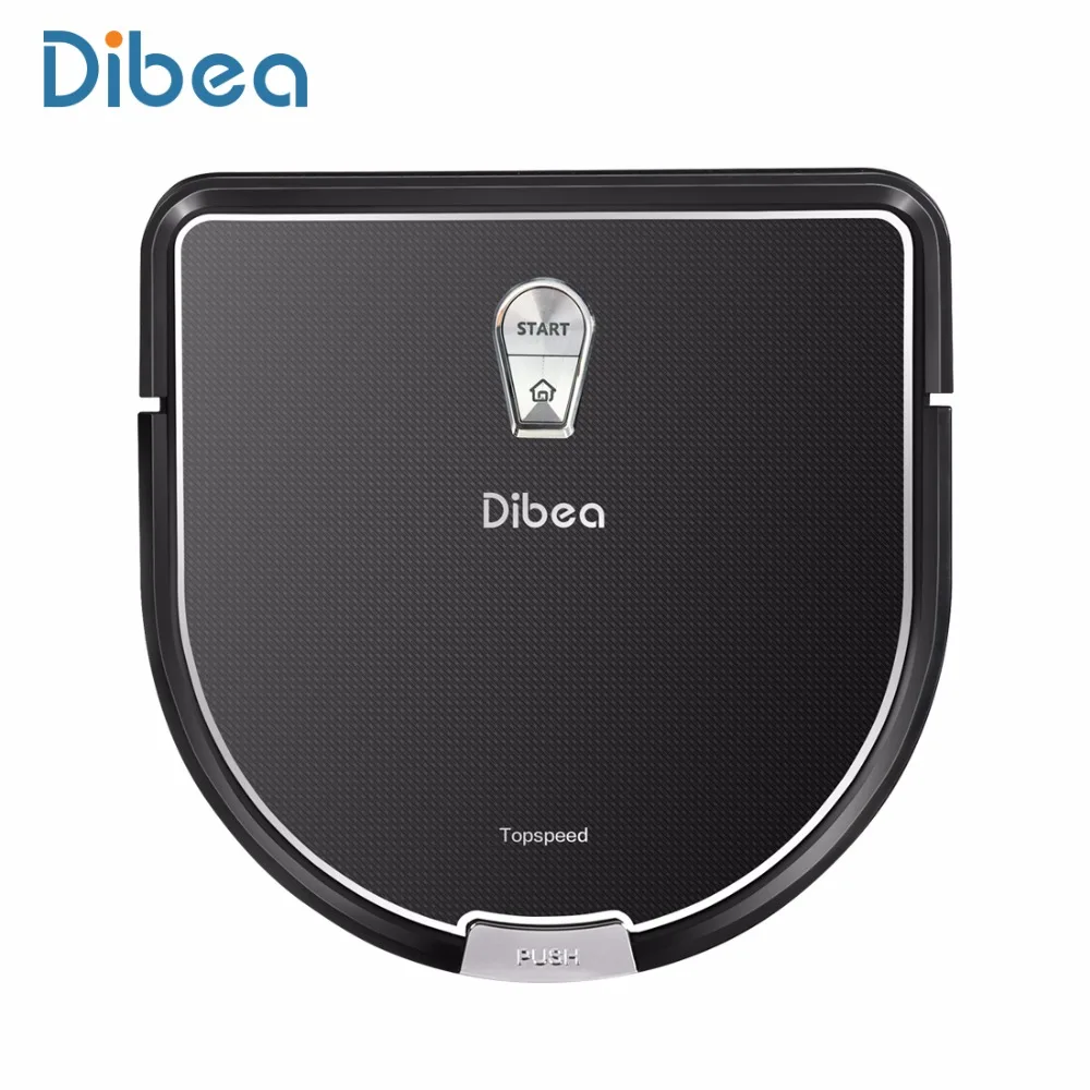 Dibea D960 Robot Vacuum Cleaner Smart with Wet Mopping Robot Aspirador with Edge Cleaning Technology for Pet Hair Thin Carpets