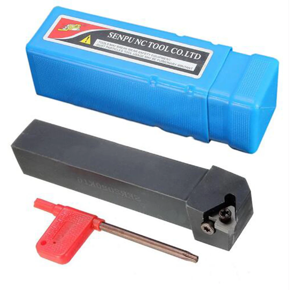 SER2020K16 Lathe Turning Tool Holder Bar 10pcs 16ER AG60 Carbide Inserts Blades