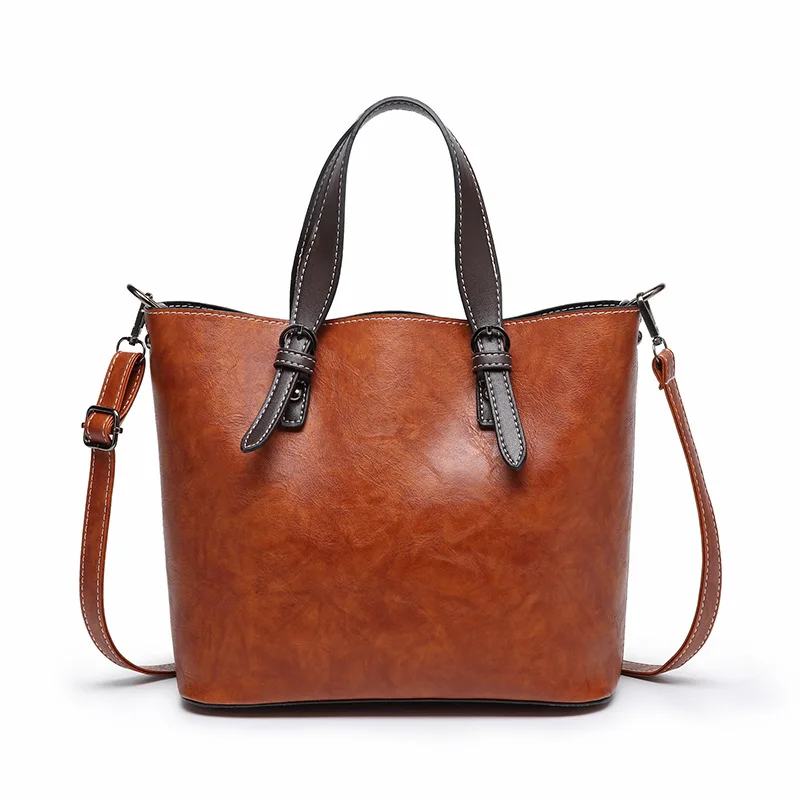 Ansloth الأزياء شرابة قلادة حقيبة كتف نسائية بو جاكيت جلدي-حقائب بيد خمر المرأة حقيبة عارضة Crossbody حقيبة جديد HPS123