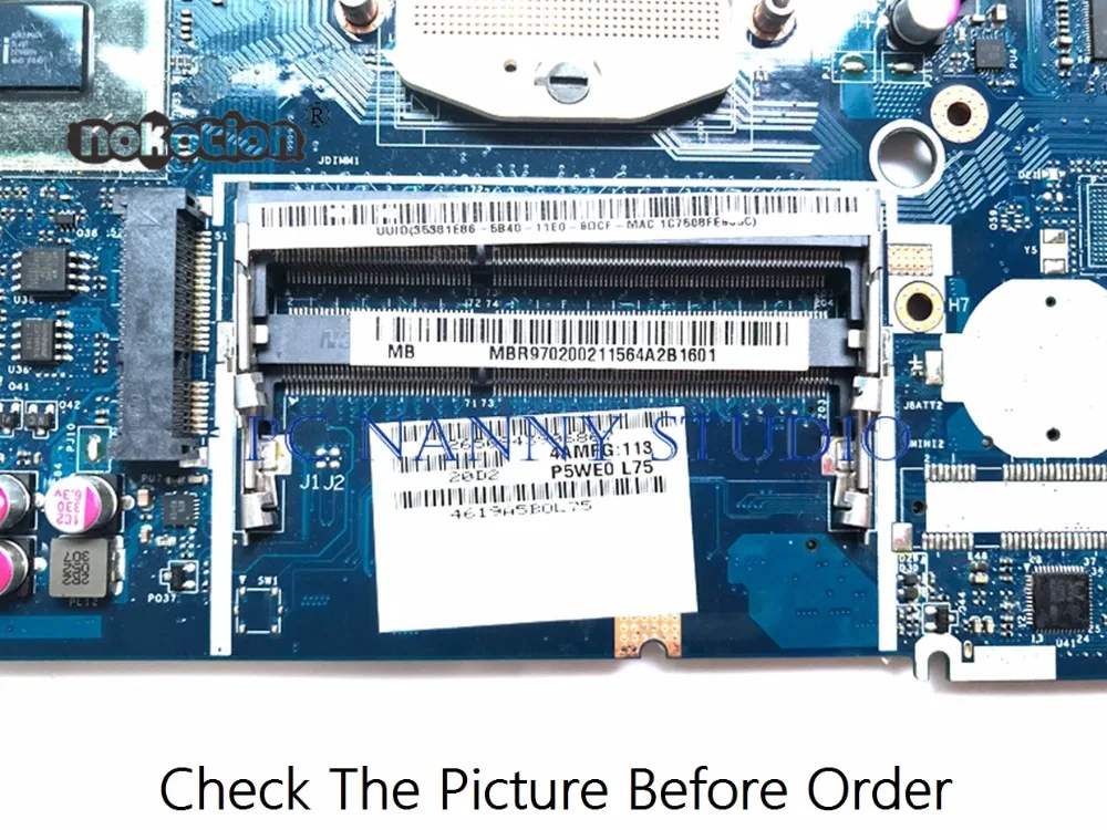 PCNANNY For Acer 5750 5755 Laptop motherboard 