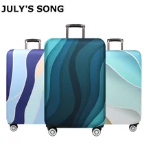 JULY'S SONG Suitcase Case 18-32Inch Elastic Luggage Protective Covers Dust-proof Suitcase Protective Covers Travel Accessories JULY'S SONG Suitcase Case 18-32Inch Elastic Luggage Protective Covers Dust-proof Suitcase Protective Covers Travel Accessories