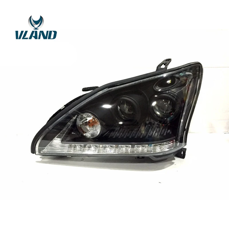 VLAND Factopry для автомобиля фара Lexus RX350 2004 2005 2006 2009 светодиодный DRL H7 ксеноновая лампа |