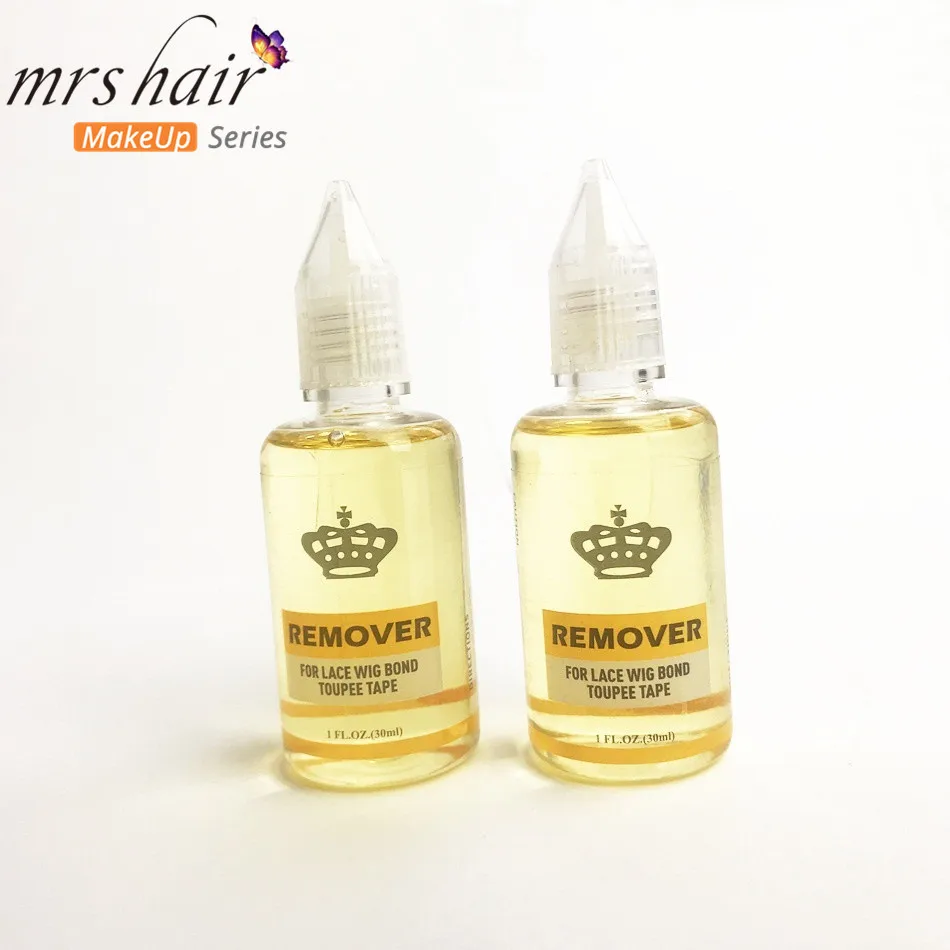 30ml Hair Extension Remover For Lace Wig Bond Toupee Tape Glue Adhesive Hair Remover 1floz