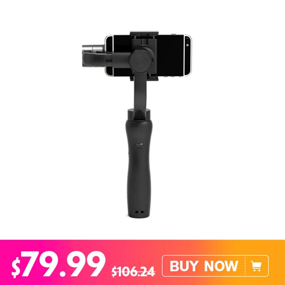 

High Quality 3-Axis Handheld Bluetooth Gimbal Stabilizer For Smartphones for GoPro Hero Sports Action Camera VS Smooth Q