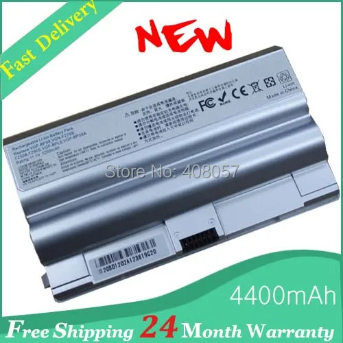 

New High Quality Laptop Battery For SONY VGP-BPL8 VGP-BPS8 VGN-FZ18M VGN-FZ240E VGN-FZ160E (Without CD)