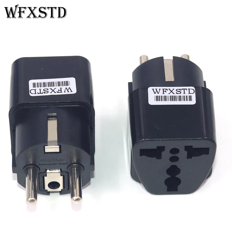 WFXSTD 2 шт. Новинка CN US To DE переходник для розетки дорожный Электрический адаптер