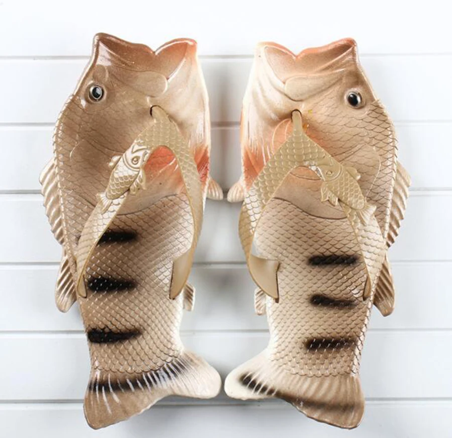 Fish Shoes Funny Frend Parent child Shoes Personality Fish type
