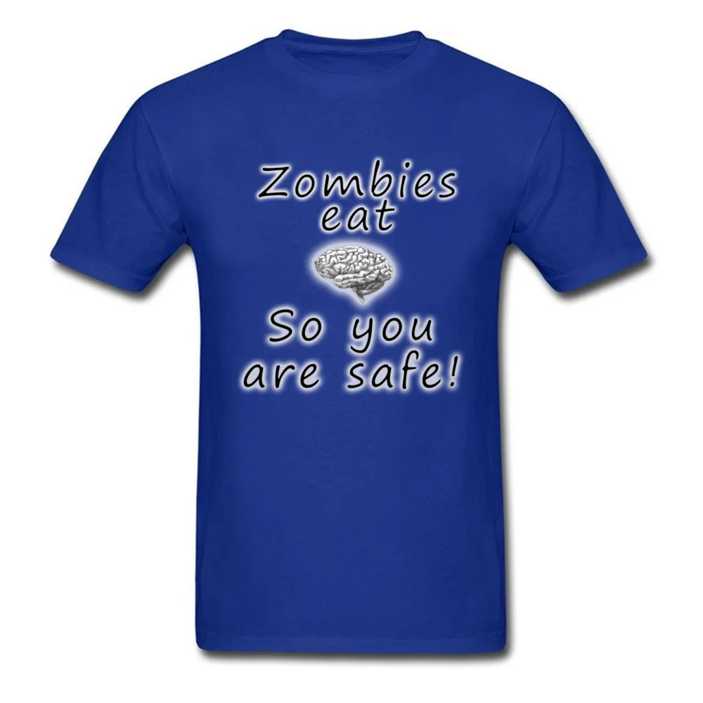 Zombies eat brains_blue