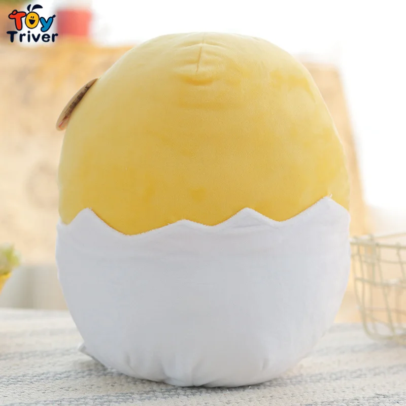 Yellow Gudetama Lazy Egg Yolk Brother плюшевая игрушка Triver Мягкая кукла для детей подарок на день рождения декор дома магазина Прямая