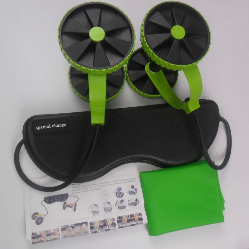 

Fitness Equipment Abdominal Exerciser Trainer Puller Roller Slimming Muscle Trainer Workout Tool Resistance Bands