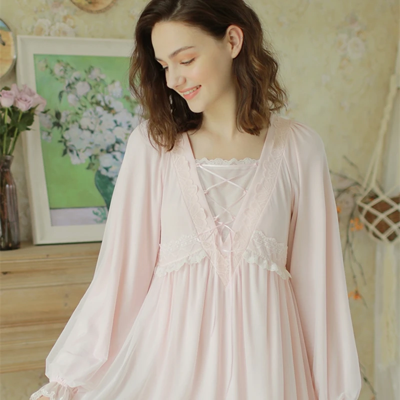 white lace night gown