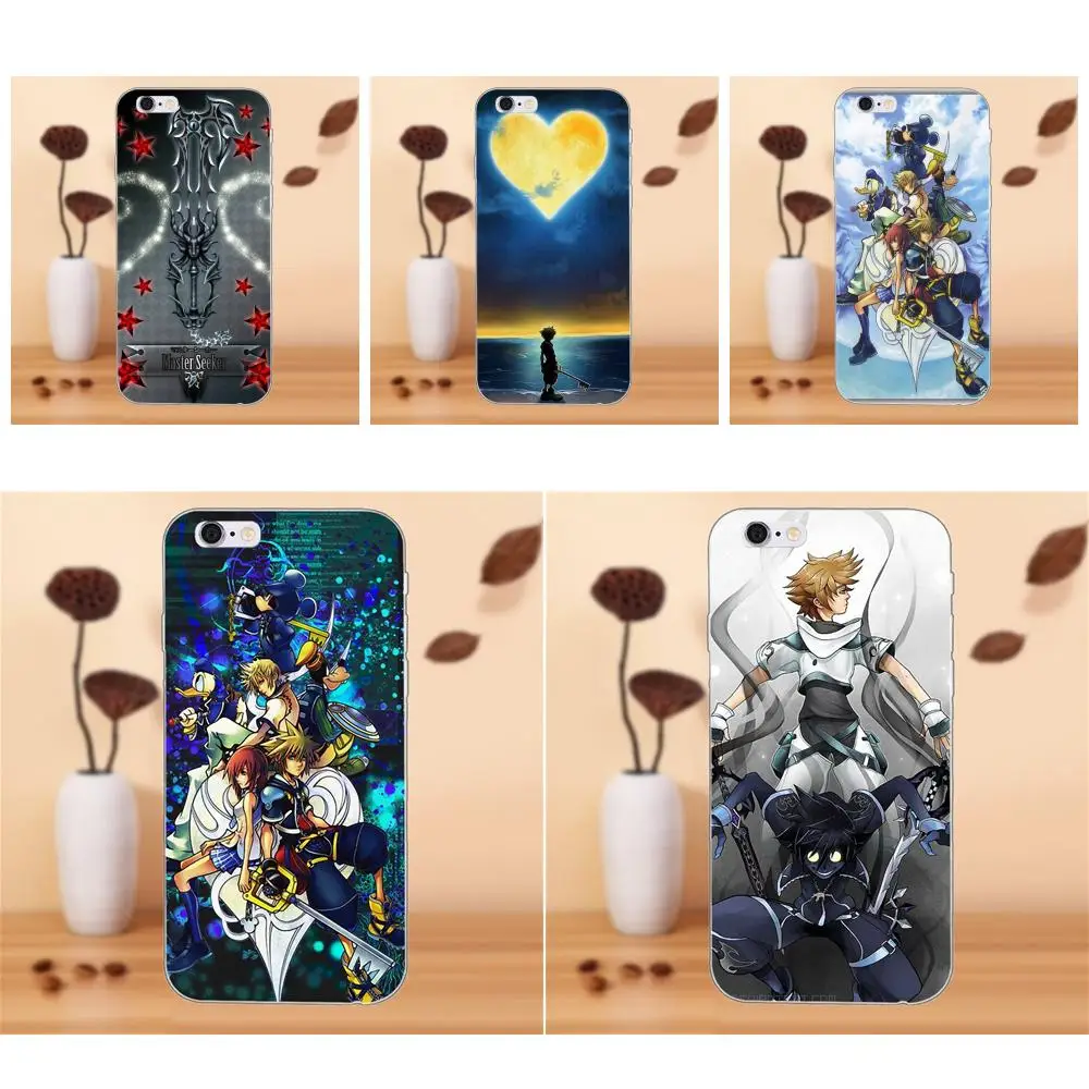 

For Xiaomi Redmi Note 2 3 3S 4 4A 4X 5 5A 6 6A Pro Plus Design High Phone Case Kingdom Hearts Keyblades Sora