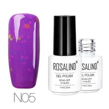 ROSALIND хамелео блеск Свежий Гель-лак@ сладкий замочить от ногтей искусство УФ светодиодный Гель-лак Новинка vernis ongle Прямая поставка