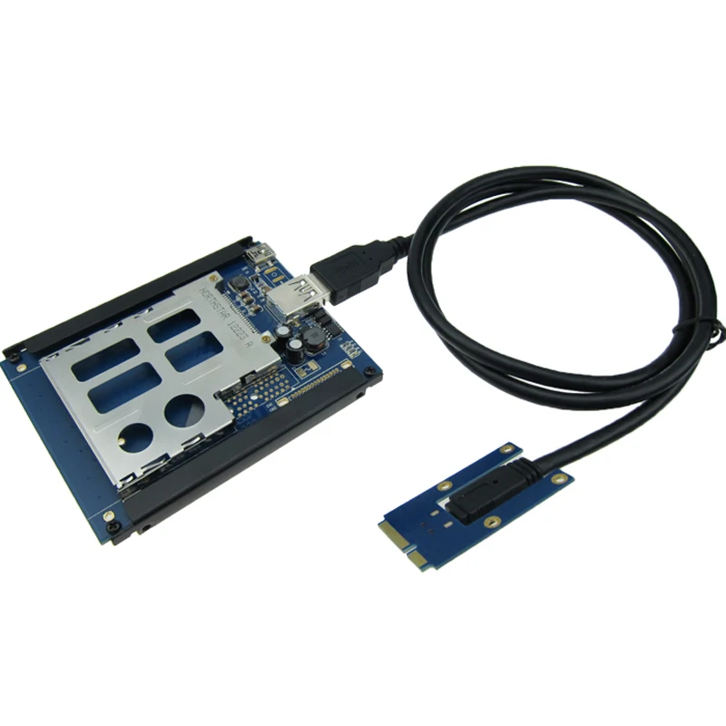 Половинный/полный размер мини PCIe для ExpressCard 54/34 слот адаптер PCI express Мини карта