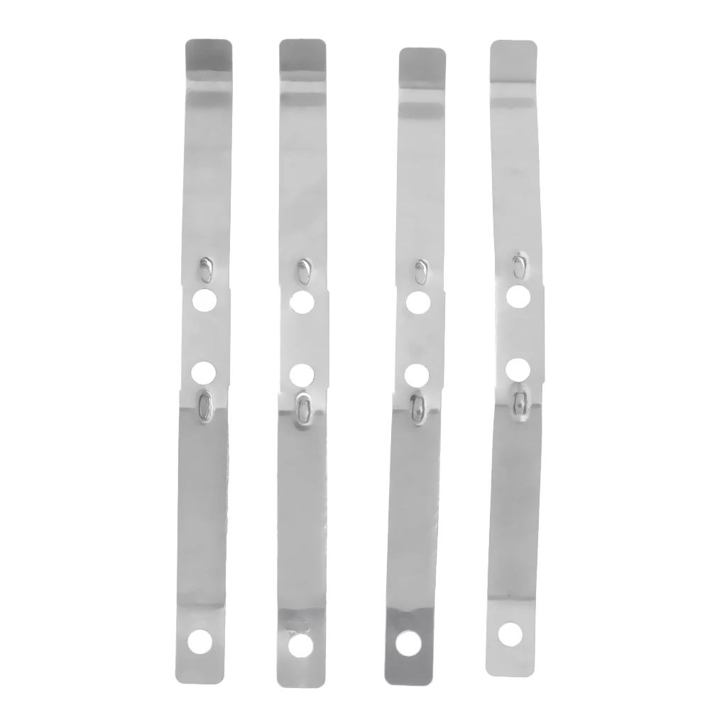 4 Pieces Metal Leaf Spring Suspension for WPL B14 B24 C14 C24 Off-road Truck