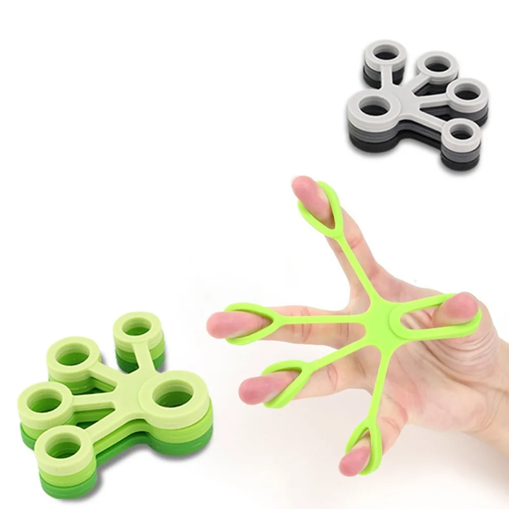 New Finger Gripper Resistance Bands Finger Stretcher Silicone Hand Exerciser Grip Strength Wrist Trainer Fitness Equipment New Finger Gripper Resistance Bands Finger Stretcher Silicone Hand Exerciser Grip Strength Wrist Trainer Fitness Equipment