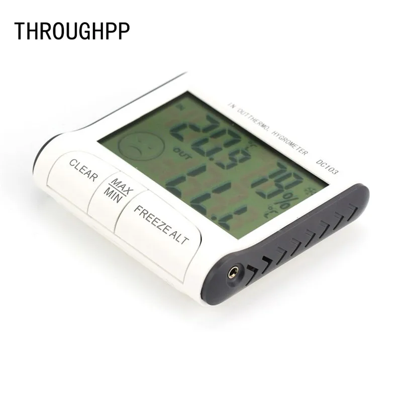 Weather Station Household Indoor and Outdoor Use Temperature Humidity
