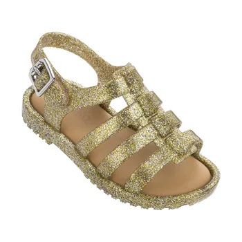 

Mini Melissa 2019 New Girls Jelly Sandals Children Beach Sandals Melissa Princess Shoes Jelly Sandals Breathable 12.8-17.8cm
