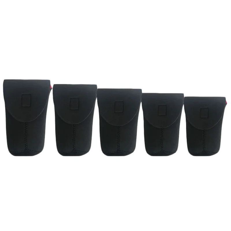 

5Pcs/Lot Soft Waterproof Neoprene Dslr Camera Bag Lens Pouch Cover Flexible Protector Case For Canon N Ikon Covers