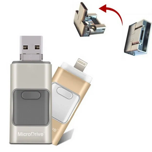 2016 Горячая IOS 10 для iphone OTG Usb флэш накопитель хранения usb флешка 5 5S 6 6S 8 ГБ 16 32 64 ГБ|pen