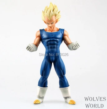 

25cm Dragon Ball Z Super Saiyan Vegeta Action Figure PVC Collection figures toys for christmas gift brinquedos with Retail box