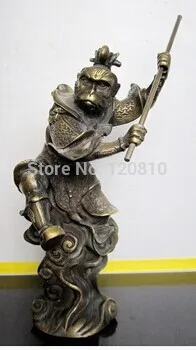 

Chinese mythology < Journey to the West Monkey king bronze statue *no 2