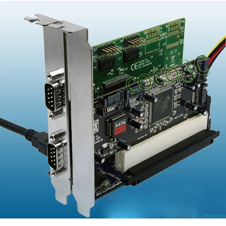 Полуразмерный/полноразмерный мини PCIe на 2 PCI 32 бит слота адаптер pci e переходная