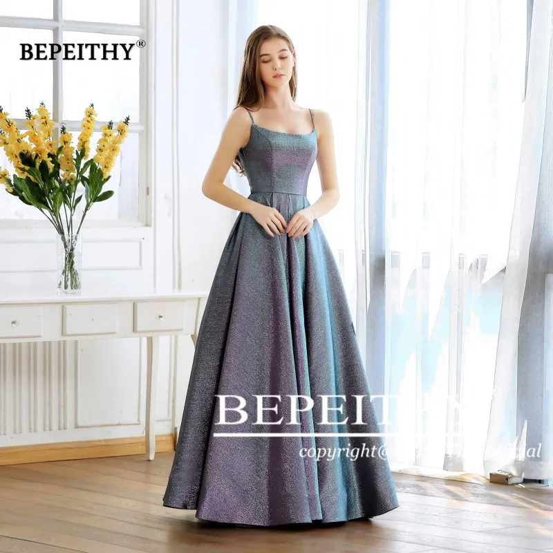 Abiti Da Cerimonia Da Sera A line Evening Dress Long 2019 Vestido De Festa Cheap Prom Dress Gown Elegant Glitter Fabric New Abiti Da Cerimonia Da Sera A line Evening Dress Long 2019 Vestido De Festa Cheap Prom Dress Gown Elegant Glitter Fabric New