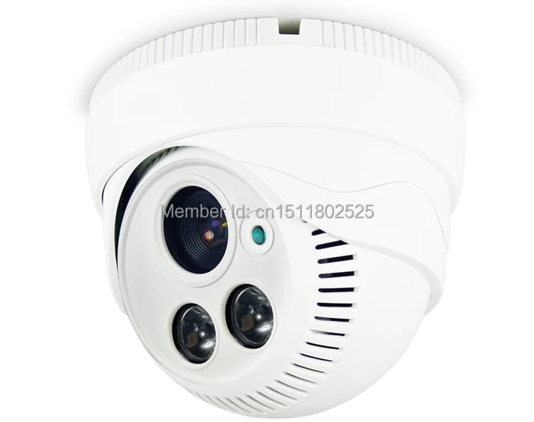 

free shipping HD 700TVL 2 Pcs array led IR cctv camera IR Dome Camera surveillance camera wholesale dome cameras Infrared